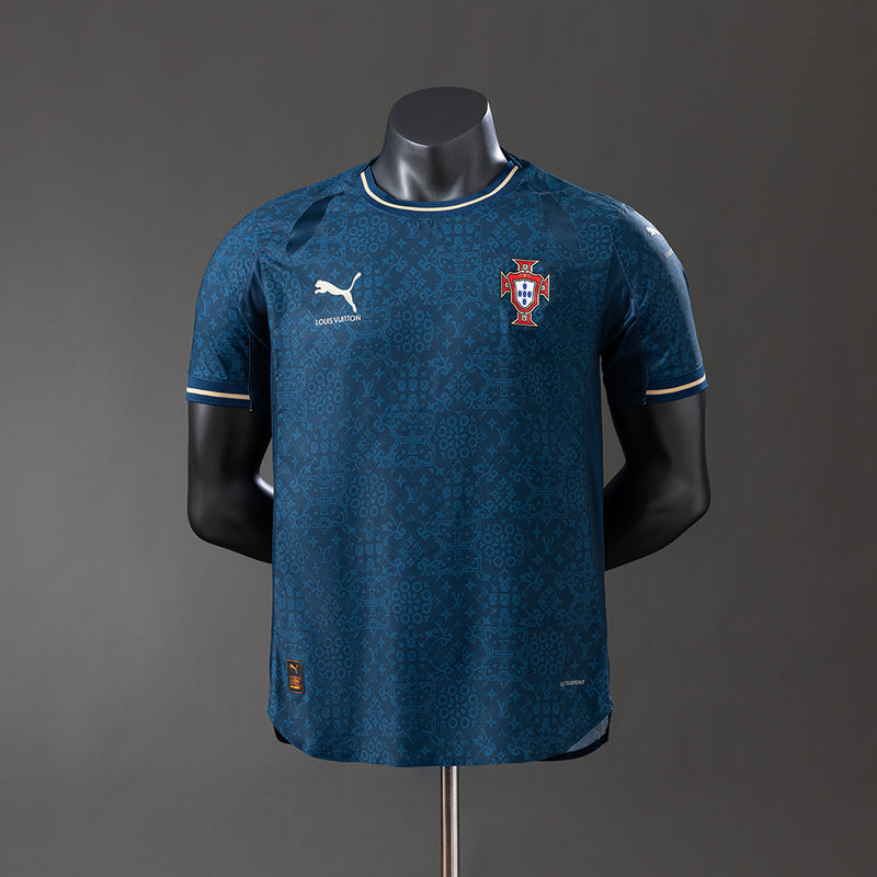 CAMISOLA DA SELEÇÃO DE PORTUGAL 25/26 EDIÇÃO ESPECIAL AZUL