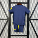 KIT INFANTIL DO ATLETICO DE MADRID 25/26 AZUL