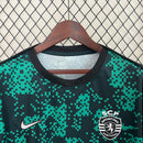 CAMISOLA DO SPORTING 24/25 TREINO VERDE E PRETO