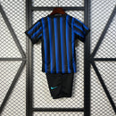 KIT INFANTIL DO INTER DE MILAN 25/26 AZUL E PRETO