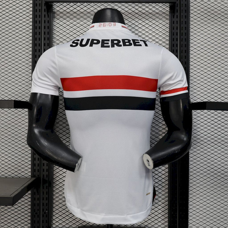 CAMISOLA VERSÃO PLAYER DO SÃO PAULO 25/26 BRANCO