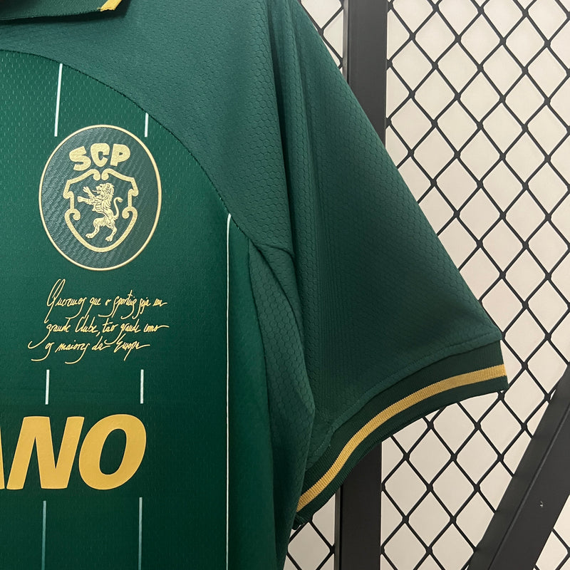 CAMISOLA DO SPORTING 24/25 EDIÇÃO ESPECIAL VERDE