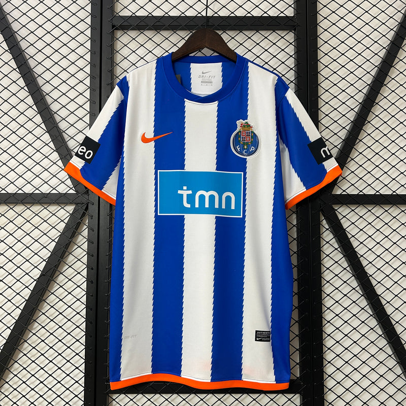 CAMISOLA ADEPTO VINTAGE DO PORTO 10/11 AZUL E BRANCO