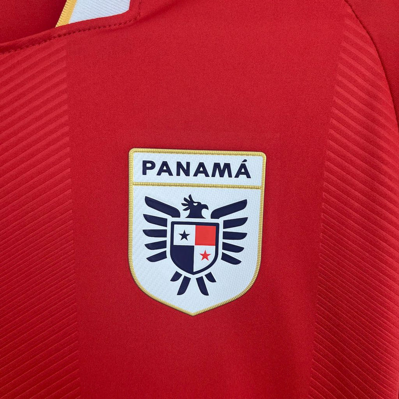 CAMISOLA DA SELEÇÃO DO PANAMA 25/26 VERMELHO
