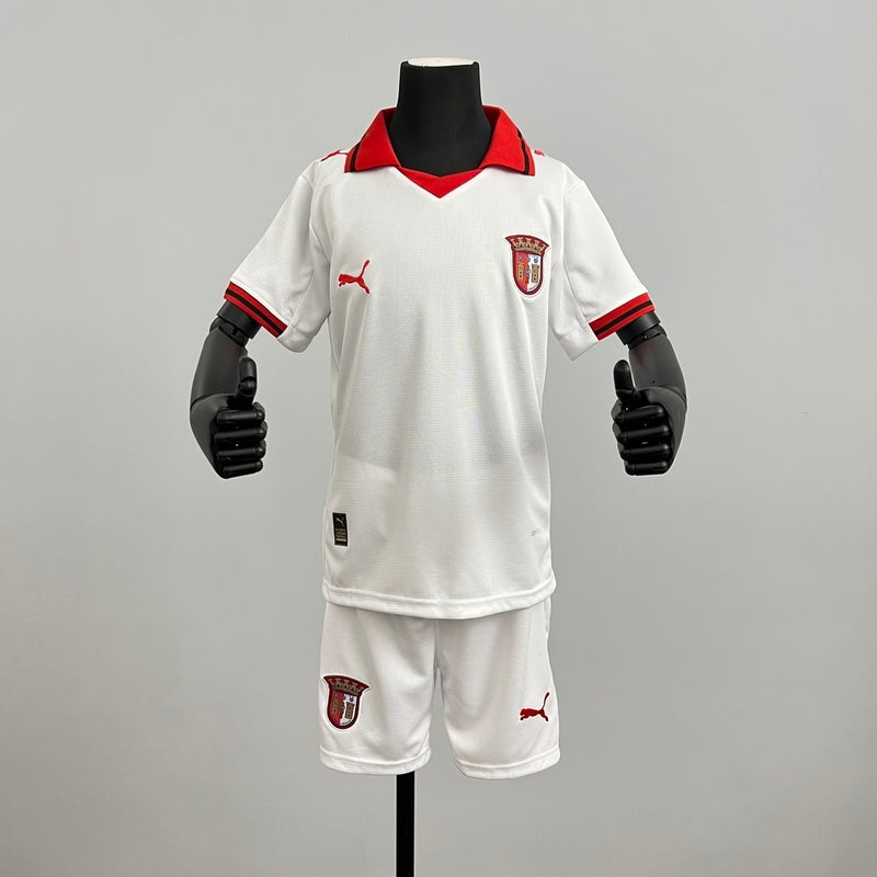 KIT INFANTIL DO BRAGA 25/26 BRANCO