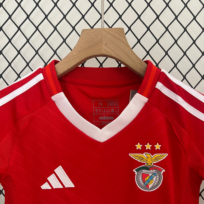 KIT INFANTIL DO BENFICA 25/26 VERMELHO