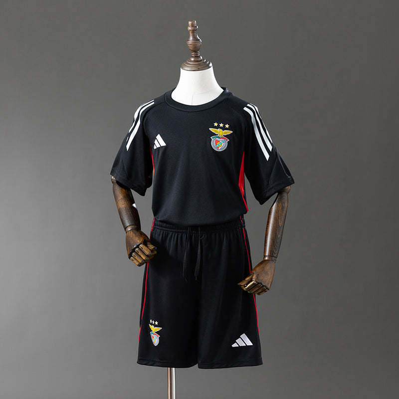 KIT INFANTIL DO BENFICA 25/26 TREINO PRETO