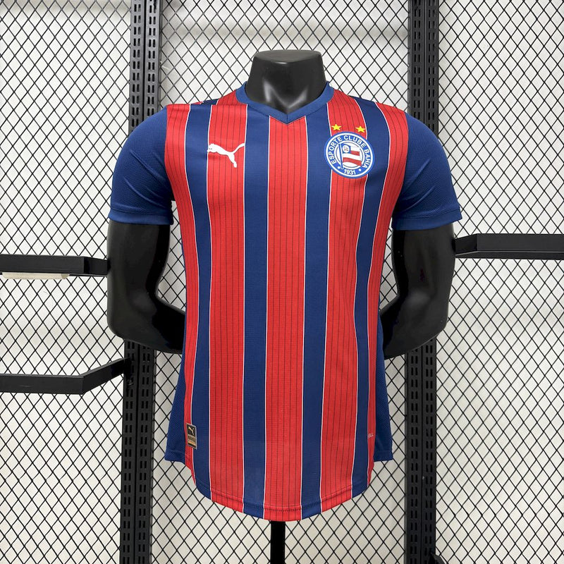 CAMISOLA VERSÃO PLAYER DO BAHIA 25/26 VERMELHO E AZUL