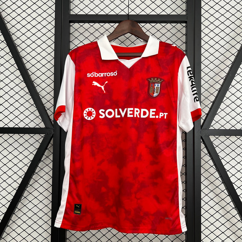 CAMISOLA DO BRAGA 25/26 VERMELHO