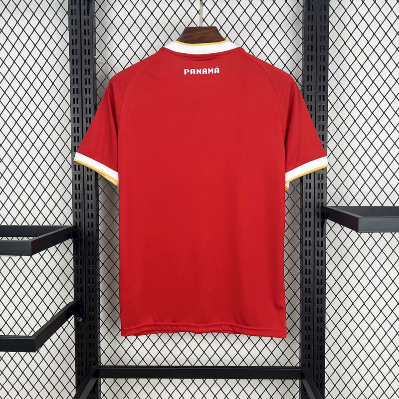 CAMISOLA DA SELEÇÃO DO PANAMA 25/26 VERMELHO