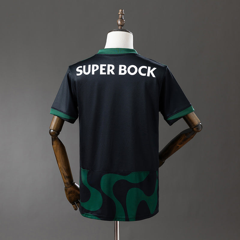 CAMISOLA DO SPORTING 25/26 VERDE E PRETO