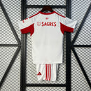 KIT INFANTIL DO BENFICA 25/26 BRANCO