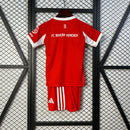 KIT INFANTIL DO BAYENR MUNICH 25/26 VERMELHO
