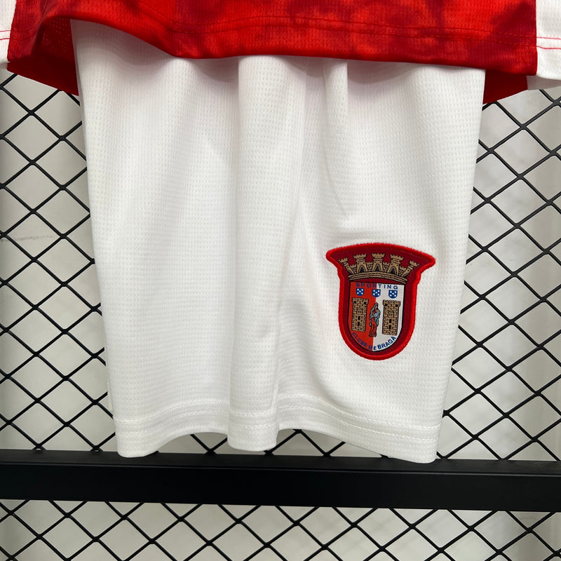 KIT INFANTIL DO BRAGA 25/26 VERMELHO