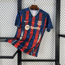 CAMISOLA DO BARCELONA 25/26 EDIÇÃO ESPECIAL VERMELHO E AZUL