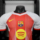 CAMISOLA VERSÃO PLAYER DO BARCELONA 25/26 VERMELHO