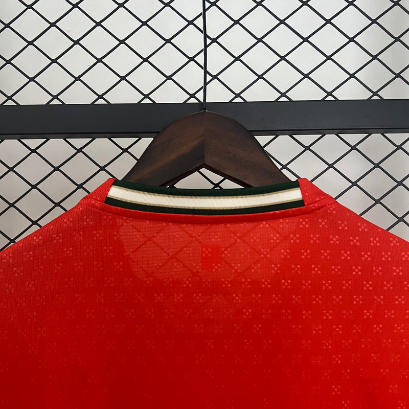 CAMISOLA DA SELEÇÃO DE PORTUGAL 25/26 VERMELHO