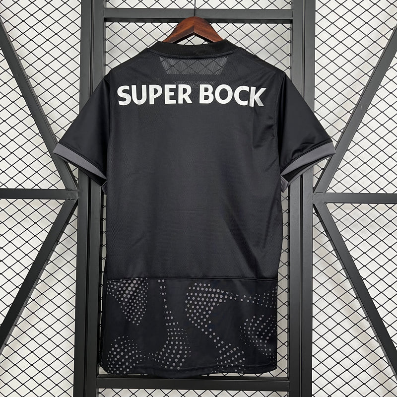 CAMISOLA DO SPORTING 25/26 EDIÇÃO ESPECIAL PRETO