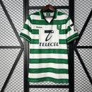 CAMISOLA ADEPTO VINTAGE DO SPORTING 99/00 VERDE E BRANCO