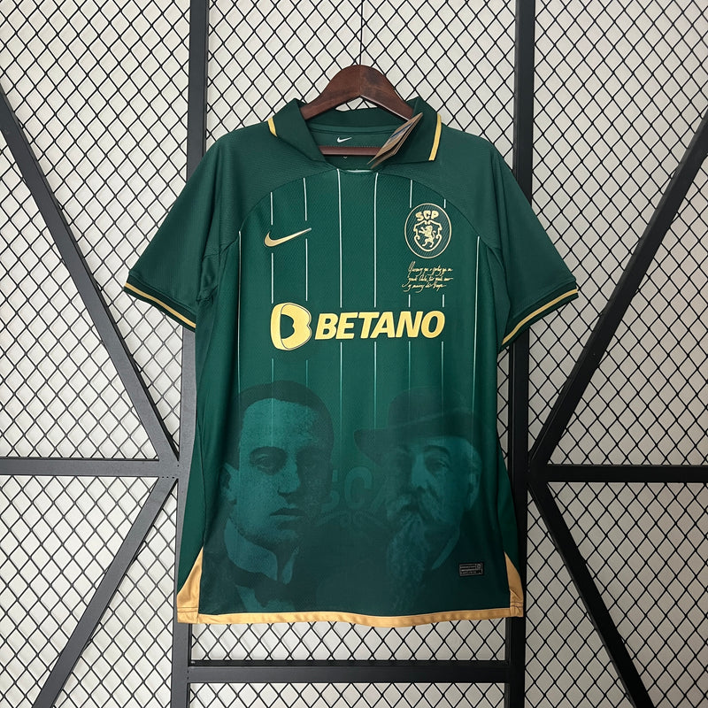 CAMISOLA DO SPORTING 24/25 EDIÇÃO ESPECIAL VERDE
