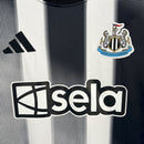 CAMISOLA DO NEWCASTLE 25/26 PRETO E BRANCO