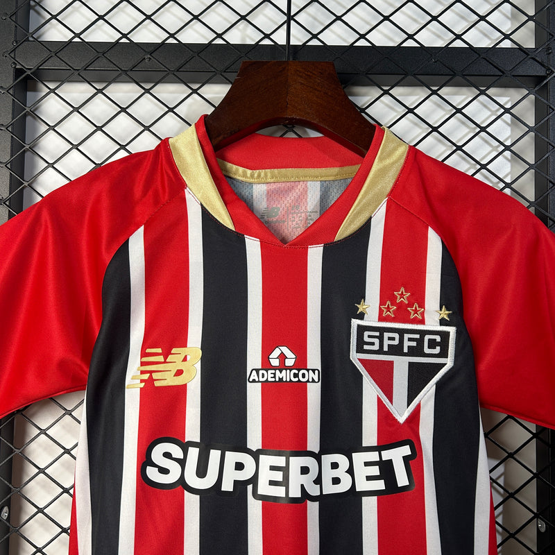 KIT INFANTIL DO SÃO PAULO 25/26 TRICOLOR