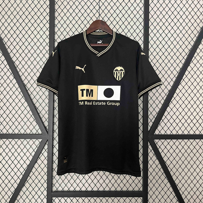 CAMISOLA DO  VALENCIA 25/26 PRETO