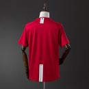 Camiseta vintage de aficionado del Manchester United 07/08 - Roja