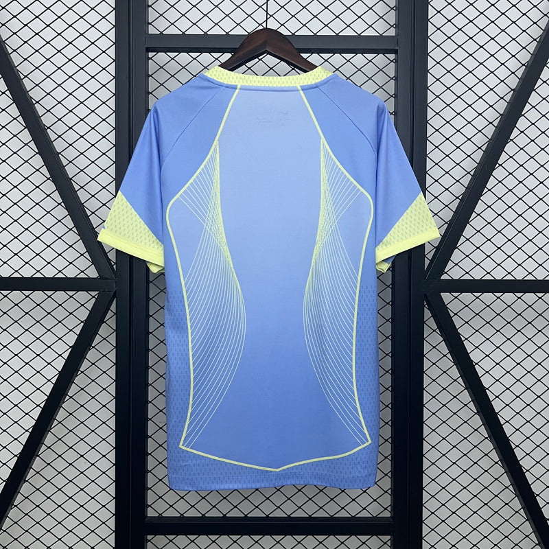 CAMISOLA DO BARCELONA 25/26 EDIÇÃO ESPECIAL AZUL E VERDE