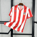 CAMISOLA FEMININA DO ATLETICO DE MADRID 25/26 BRANCO E VERMELHO