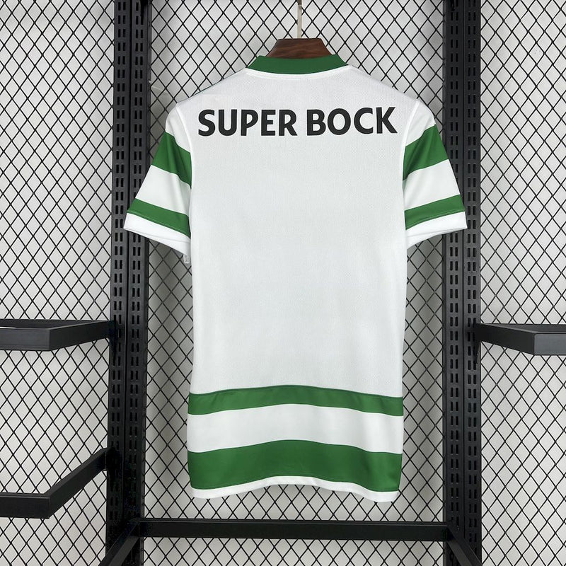 CAMISOLA DO SPORTING 25/26 BRANCO E VERDE