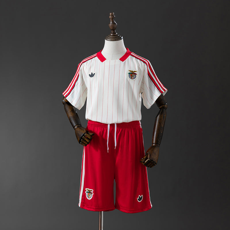 KIT INFANTIL DO BENFICA 25/26 EDIÇÃO ESPECIAL VERMELHO E BRANCO