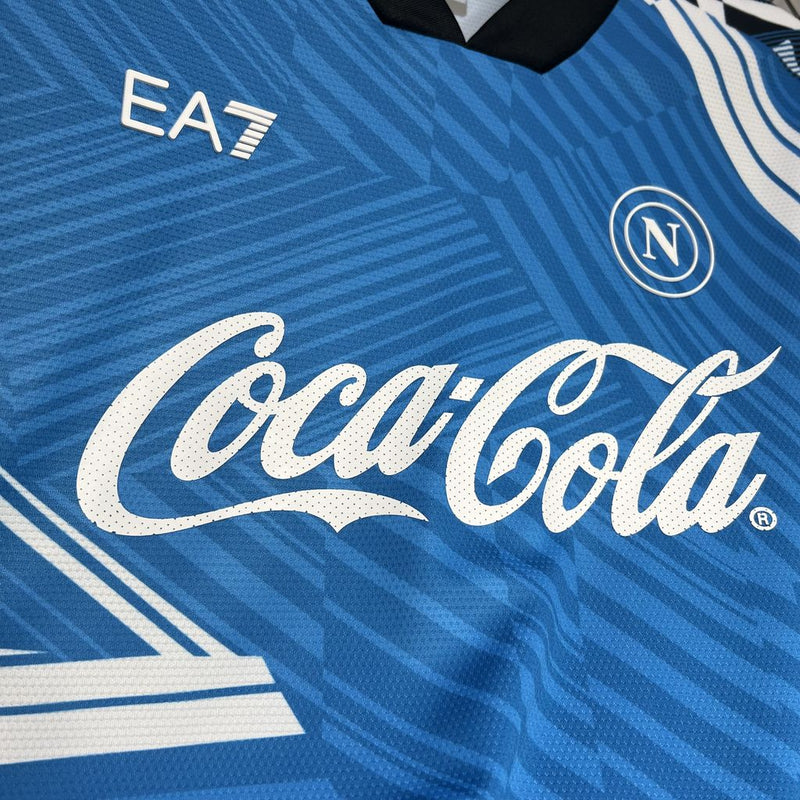 CAMISOLA DO NAPOLI 25/26 AZUL E PRETO