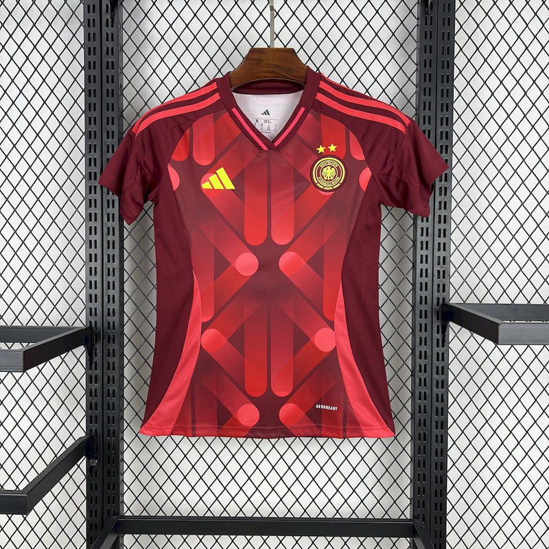 CAMISOLA FEMININA DA ALEMANHA 25/26 VERMELHO