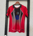 CAMISOLA DO BARCELONA 25/26 EDIÇÃO ESPECIAL VERMELHO E PRETO