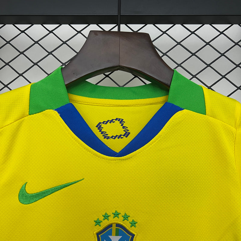 KIT INFANTIL DO BRASIL 25/26 AMARELO