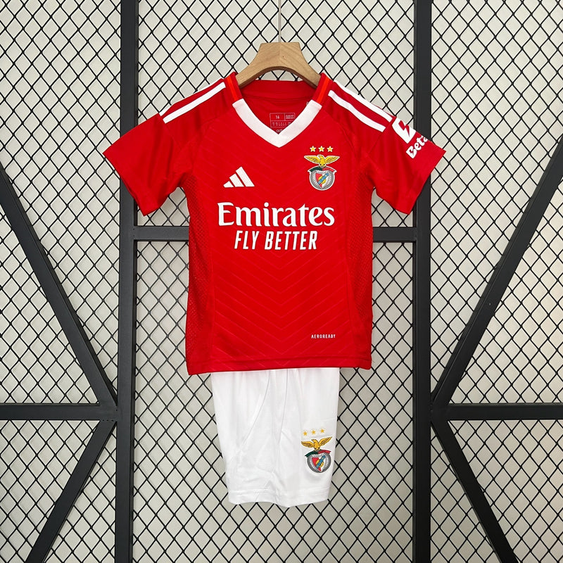 KIT INFANTIL DO BENFICA 25/26 VERMELHO