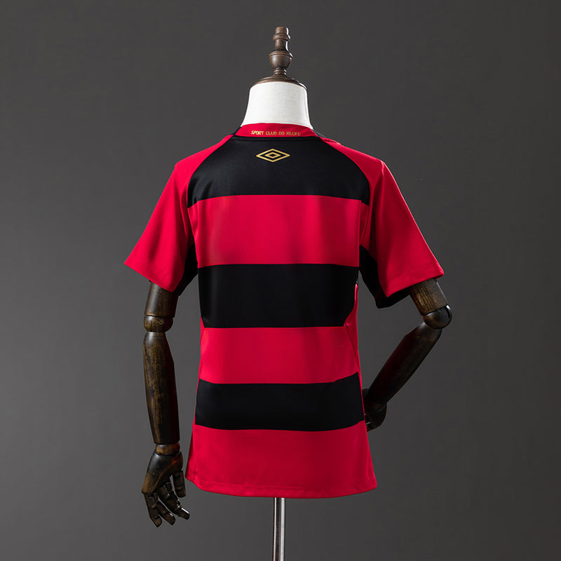 CAMISOLA FEMININA DO SPORT RECIFE 25/26 VERMELHO E PRETO