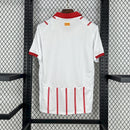 CAMISOLA DO  GIRONA 25/26 BRANCO E VERMELHO