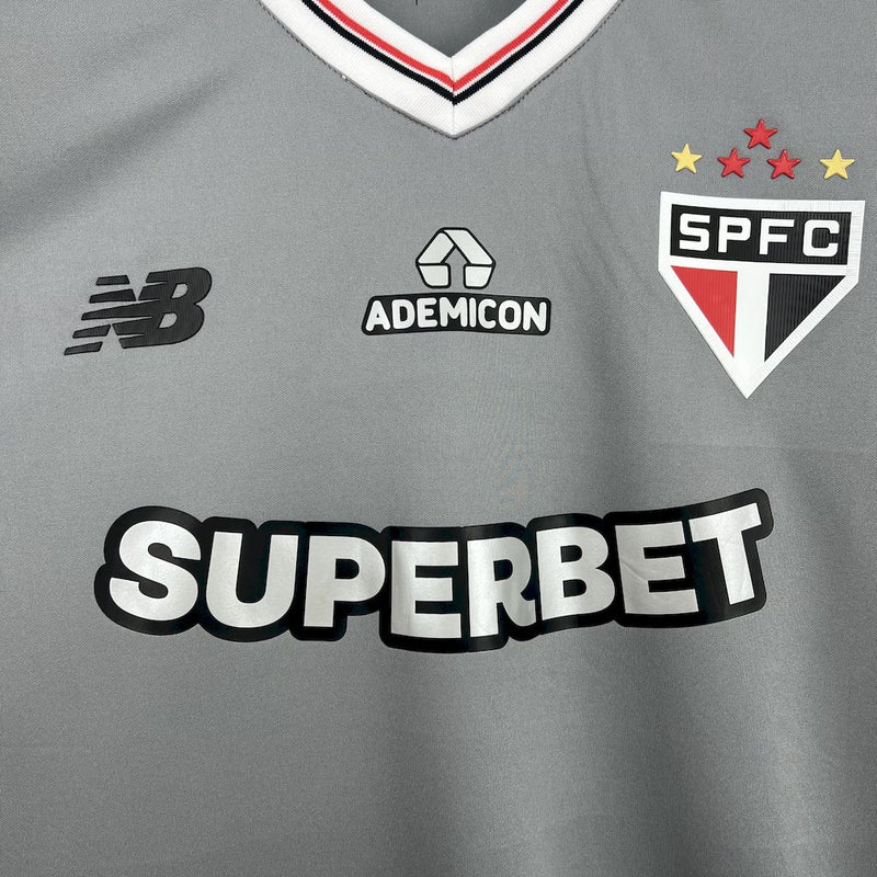 CAMISOLA DO SÃO PAULO 25/26 CINZA GUARDA REDES