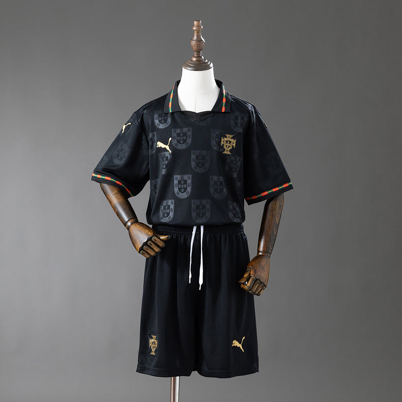 KIT INFANTIL DE PORTUGAL 25/26 PRETO