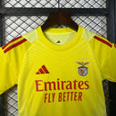 KIT INFANTIL DO BENFICA 25/26 AMARELO GUARDA REDES
