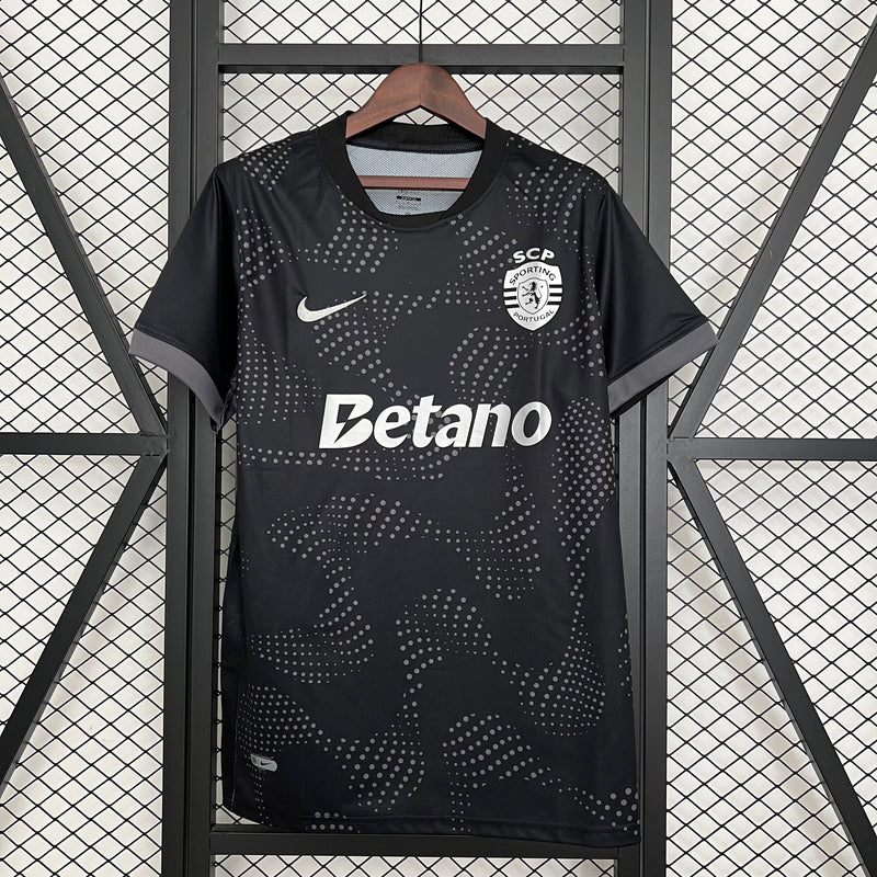 CAMISOLA DO SPORTING 25/26 EDIÇÃO ESPECIAL PRETO