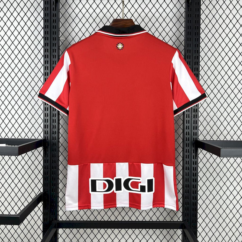 CAMISOLA DO ATHETIC BILBAO 25/26 BRANCO E VERMELHO