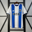 Camiseta vintage de aficionado del Porto 17/18 azul y blanca