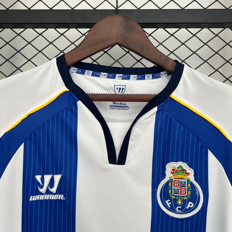 Camiseta vintage de aficionado del Porto 14/15 azul y blanca