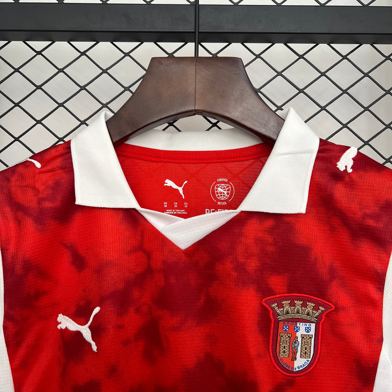 KIT INFANTIL DO BRAGA 25/26 VERMELHO